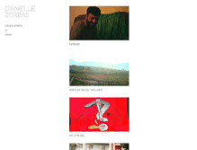 Tablet Screenshot of daniellezorbas.com
